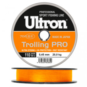 ULTRON Trolling PRO, оранжевая (5 шт x 100 м) (0,2..