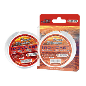 Леска Power Phantom IronCast CLEAR 0,12mm, 2,6kg 150m