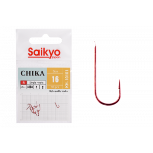 Крючки Saikyo KH-10101 R CHIKA №16 (10 шт.) Крючки Saikyo KH-10101 R CHIKA №16 (10 шт.)