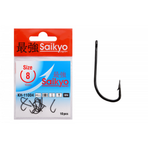 Крючки Saikyo KH-11004 Crystal BN № 8 (10шт) Крючки Saikyo KH-11004 Crystal BN № 8 (10шт)