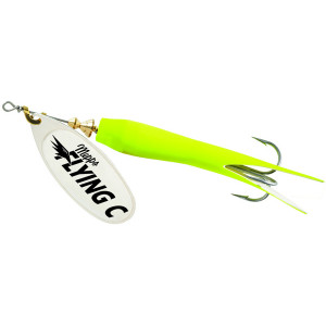 Блесна вращ. Mepps AGLIA FLYING C, 10g №3 SILVER/Chartreuse Блесна вращ. Mepps AGLIA FLYING C, 10g №3 SILVER/Chartreuse