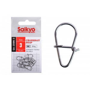 Застежка Saikyo SA-209N-3 - 10 шт (28кг) Застежка Saikyo SA-209N-3 - 10 шт (28кг)