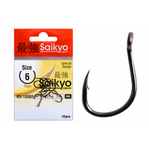 Крючки Saikyo KH-10085 Special Feeder BN №6 (10шт) Крючки Saikyo KH-10085 Special Feeder BN №6 (10шт)